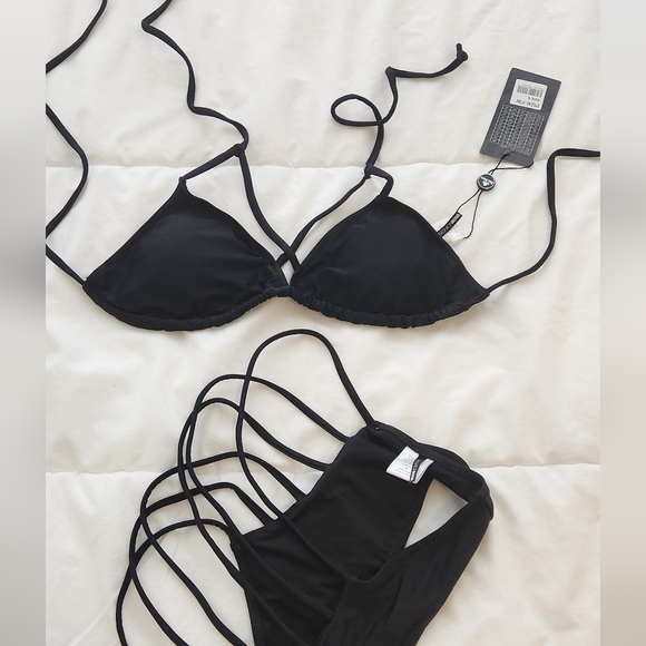 NEW STRAPPY BIKINI FASHION NOVA SIZE S - Picture 3 of 13